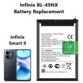 Infinix Smart 9 X6532 Battery Replacement with 5000mAh Capacity, Infinix BL-49NX Lithium Cell Battery for Infinix Smart 9 X6532. 