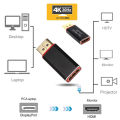 4K Display Port To HDMI Male Female Adapter Converter DisplayPort DP To HDMI. 