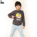 The Shop - Flying Astronaut Grey Full Sleeves T Shirt For Boys & Girls Kids, 1 Years To 14 Years - FA-CG1. 