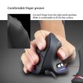 ZELOTES T20 Wired Vertical Optical Mouse 6 Buttons Gaming Mice for PC Computer. 