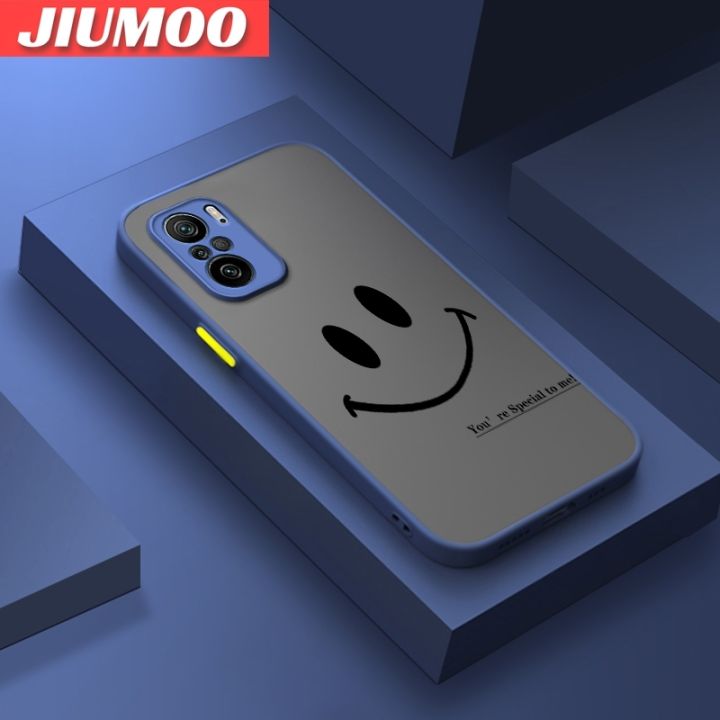 JIUMOO%20For%20Redmi%20K40%20Redmi%20K40%20Pro%20Xiaomi%20POCO%20F3%20Case%20Fashion%20Simple%20Smile%20Face%20Frosted%20Transparent%20Back%20Cover%20Lens%20Camera%20Protect%20Phone%20Case%20Edge%20Full%20Cover%20Casing%20Hard%20Cases%20-%20Image%206