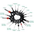 8PCS Tool set  Circuit Board Auto Plug Wire Harness Terminal Extraction Pick Connector Crimp Pin Back Needle Remove Tool Set. 