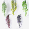 Artificial Plant Home Garden Wedding Decor Garden Wall Party Decoration Hanging Ivy Leaves Artificial Silk Flower Vine Artificial Green Plants. 