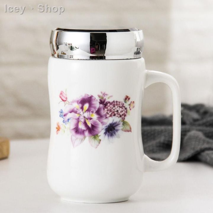 Amazing%20New%20Style%20Ceramic%20Tea%20Coffee%20Mugs%20With%20Glass%20Lids,%20Large%20Travel%20Mugs%20With%20Screw%20Lids%20-%20Image%204