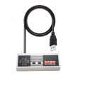Wired USB Controller Gamepad PC/USB/NES Computer Video Games Handle Retro USB NES Controller Joystick Controle Manttee For NES. 