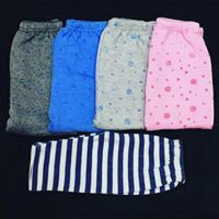 New Winter Fabric Pack Of 6 Baby Night Pajama Designs N Colors May Not Same As Pic Mix