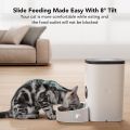 Automatic Cat Food Dispenser - Automatic Cat Feeder with Customise Feeding Schedule - Auto Cat Feeder with Interactive Voice Recorder - Timed Pet Feeder for Cat/Dog/Pet - 1-4 Meals Dry Food - 4L. 