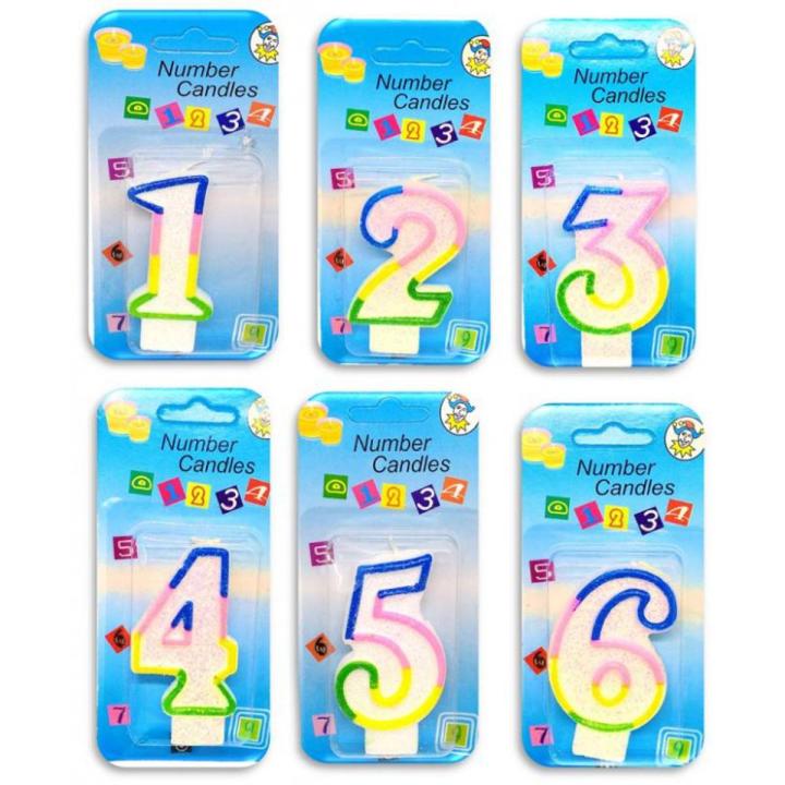 Number Candle 0 to 9 | for Happy Birthday | Anniversary | Celebration | Teenagers | Candle Number 13 | #Actual Image