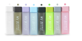 Square Transparent Plastic Water Bottle with Frosted Finish and Carry Loop. 
