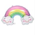 RAINBOW CLOUD FOIL BALLOON - RAINBOW THEME FOIL BALLOON. 