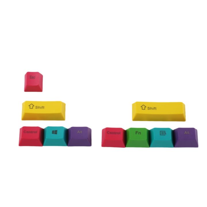 OEM%20Profile%20PBT%20RGBY%20CMYK%20Modifiers%2010%20Keys%20Laser%20Engraved%20Keycaps%20Mac%20Keycaps%20For%20Cherry%20MX%20Mechanical%20Keyboard%20-%20Image%204