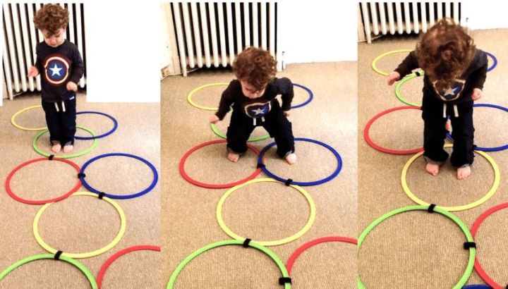 Twister Hopscotch - Floor Activity Game For Kids- Toynix | Daraz.pk