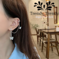 New Arrival Fashion Long Metal Butterfly Tassel Drop Earrings for Women Butterfly Elegant Women Earrings Butterfly Earring for Girls Trendy Trendy Earrings. 