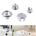 Kitchen Insert Chrome Hole Cover Cap Bathroom Basin Trim Bath Sink Hole Round Overflow Drain Cap Cover Hollow Washing Basin Ring. 