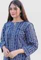 Chunri 2-Piece Stitched Linen Suit for Women and Girls – Casual/Formal Wear, Block Printed. 