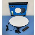 PF-45 Premium LED Ring Light with Adjustable Stand for YouTube Videos, Live Streaming, and Photography. 