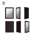 Fabulous Wood Plain Dressing Mirror Rectangular Wall Mounted Mirror by Wood Line Furniture. 