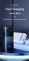 66W Super Fast Charge Power Bank 20000mAh with biult in Cables Portable External Battery Fast Charger. 