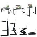 Multifunctional Aluminium Laptop stand with Mouse and Cooling pad. 