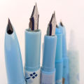 6pcs Pens 1pc removal / 8pcs ink cartridge Fountain Pen Fine Medium Ef + F M Nib Writing Fluency Standard Cute stationary items for girls | Cute stationary items for girls. 