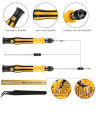Mobile Screwdriver Set and Repairing Tool Kit, 45 in 1 Precision Star Screwdriver Set and Bits. 