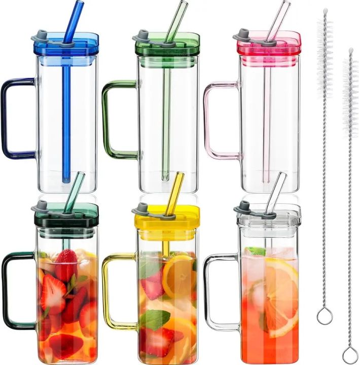 Square%20Glass%20Mug%20400ml%20With%20Lid%20and%20Straw%20Breakfast%20Milk%20Cup%20Microwave%20Safe%20Transparent%20Coffee%20Mug%20Drinkware%20Glass%20-%20Image%207