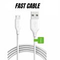 EZone Original Micro USB Cable | Micro USB Fast Charging | Fast Charging Cable for Infinix/ Oppo/ Samsung/ Mi/ Huawei | Charging & Data Cable for Android 2.0 Interfaces. 