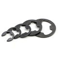 JIIO 10-100pcs E Clips etaining ing Stainless Steel Carbon Steel 1.2mm-15mm E-Clips Washer Circlips for Car Engines. 