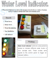 Water level Indicator with 9 volt battery 20 feet LAN cable free.. 