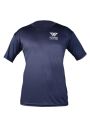 Icono couture Quick Drying Sports Gym Fitness Exercise Running Comfortable T Shirt for Men in navy Blue Color. 
