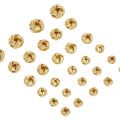 1PCS/Bag Copper Ball Septum Bead for DIY Handmade Jewelry. 