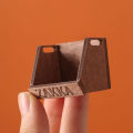 Mini Storage Basket Lettering Design Doll House Storage Basket Model Decor. 
