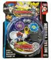 beyblade metal fusion clash of tornado speed top 2 Launchers and 4 Bey set. 