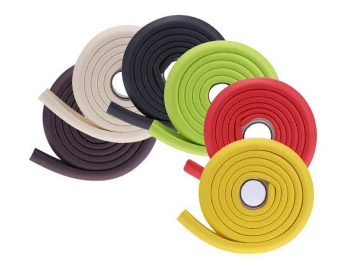 YNG 8 Pcs U Shape Soft Baby Proofing Corner Guards & 5 meter Edge Protectors