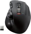 ELECOM EX-G Trackball Mouse, 2.4GHz USB Wireless, Ergonomic Design, Thumb Control, Smooth Roller Ball, Optical Tracking, 6 Programmable Buttons, Tilt Scroll, Computer Mice for Laptop PC, Windows & Mac. 