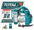 TOTAL Auto Air Compressor Tyre Inflator for Cars Motorcycles - 12v DC - TTAC1406. 