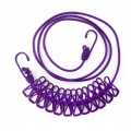 portable portable cloth line with 12 clips ,portable clothing rope. 