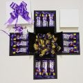 Chocolate Gift Box 12 Pcs Dairy Milk and Eclairs Candy Pack Birthday Anniversary Gift for Loved Ones. 