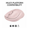 Logitech M240 Silent Bluetooth Wireless Mouse-Rose. 
