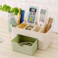 💄 Makeup Organizer Space Saver – Multifunctional Plastic Drawer Cosmetic Box with Dividers – Desktop Makeup & Jewelry Storage Case. 