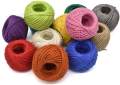 6 Pcs Jute Rope MultiColor – Jute Thread MultiColour. 