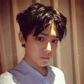 [ New ] Boy Wig   Korean Men's Wig Sheath   Handsome Curly Hair Type   Center-Parted Wig Headgear. 