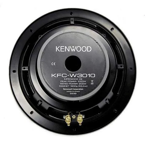 Kenwood%20KFC%203010-DVC-D/M%2012%20Inch%20400%20Watt%20RMS%20Subwoofer%20-%20Black%20Car%20Audio%20Video%20Speaker%20Woofer%20Home%20Entertainment%20-%20Image%202