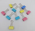 MULTICOLORS 2 INCH SIZE BINDER CLIPS ( PACK OF 10 ). 
