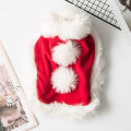 Pet Costumes Bite Resistant Pet Xmas Outfits Cloak Collar. 