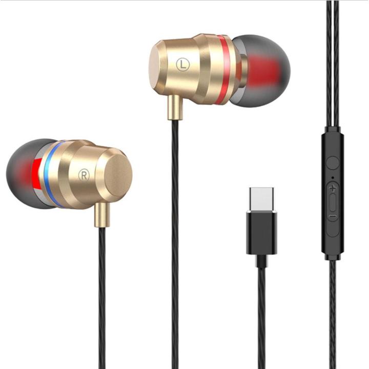 OLAF Wired 3.5mm In-ear earphone with Microphone type c headphone Wired earphone for Samsung Galaxy S8 S9 Xiaomi poco universal