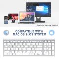 Jelly Comb Multi-Device Keyboard Supports up to three devices simultaneously and easily switch. 
