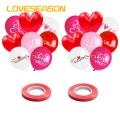 Love Balloon Set Romantic Valentine's Day Balloon Set Love Heart Balloons Decoration for Wedding Christmas Birthday 16pcs Diy Party Supplies Valentine Day Decorations. 