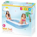 Intex 5.5FT Swimming Pool For Kids Rectangle Portable, Inflatable & Foldable Kids Swimming Pool Baby Bath Tub Water Pool for Kid and Adults Outdoor & Indoor Kids Bathing. 