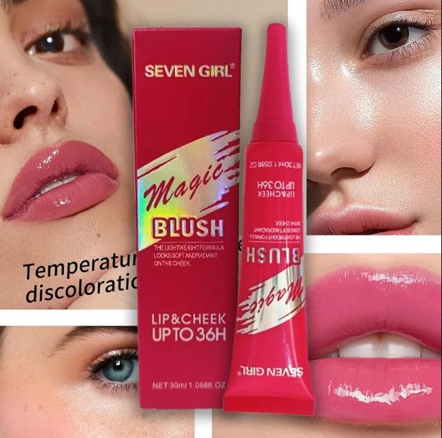 SEVEN%20GIRL%20Magic%20Blush%20Lip%20&%20Cheek%20Tint%2030ml%20%7C%20Waterproof%20Liquid%20Blush%20%7C%20Long%20Lasting%2036H%20%7C%20Natural%20Pink%20Glow%20%7C%20Lightweight%20Formula%20-%20Image%202